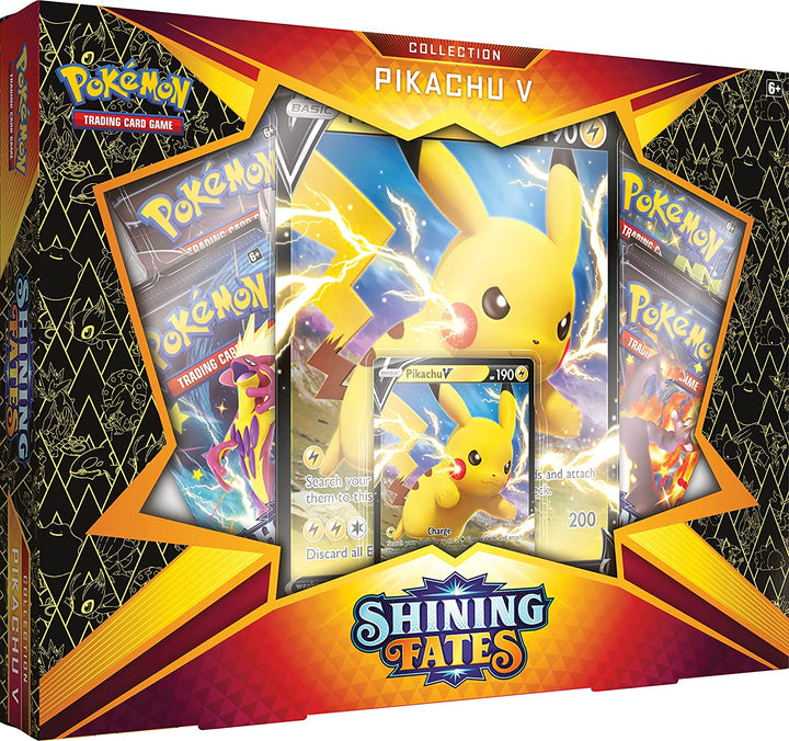 Pokémon-Sammelkartenspiel Shining Fates Pikachu V Box