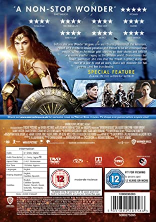Wonder Woman [DVD + Digital Download] [2017]