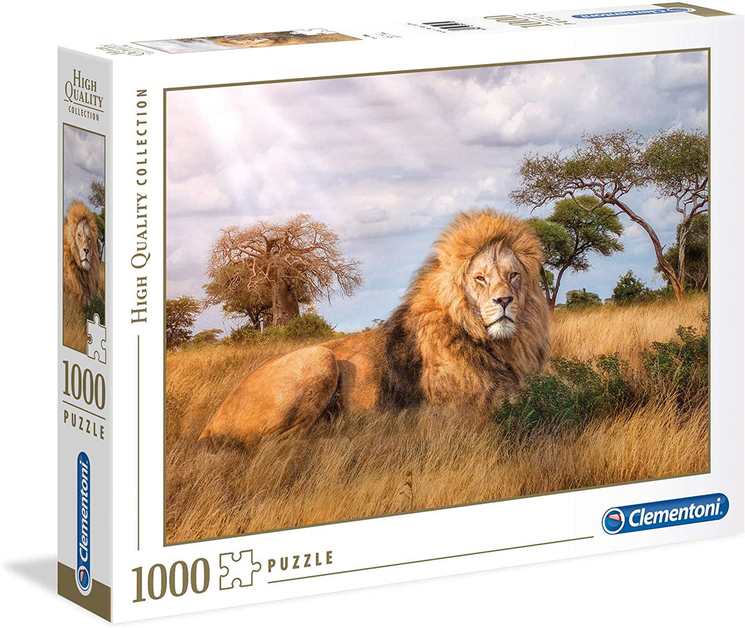 Clementoni 39479 39479-High Quality Collection Puzzle-The King-1000 Teile, Mult