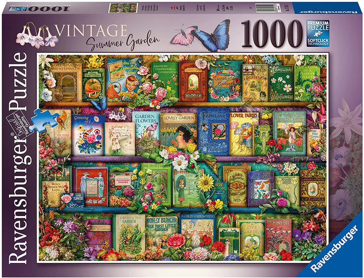 Ravensburger 17125 Vintage Sommergarten Aimee Stewart 1000 Stück
