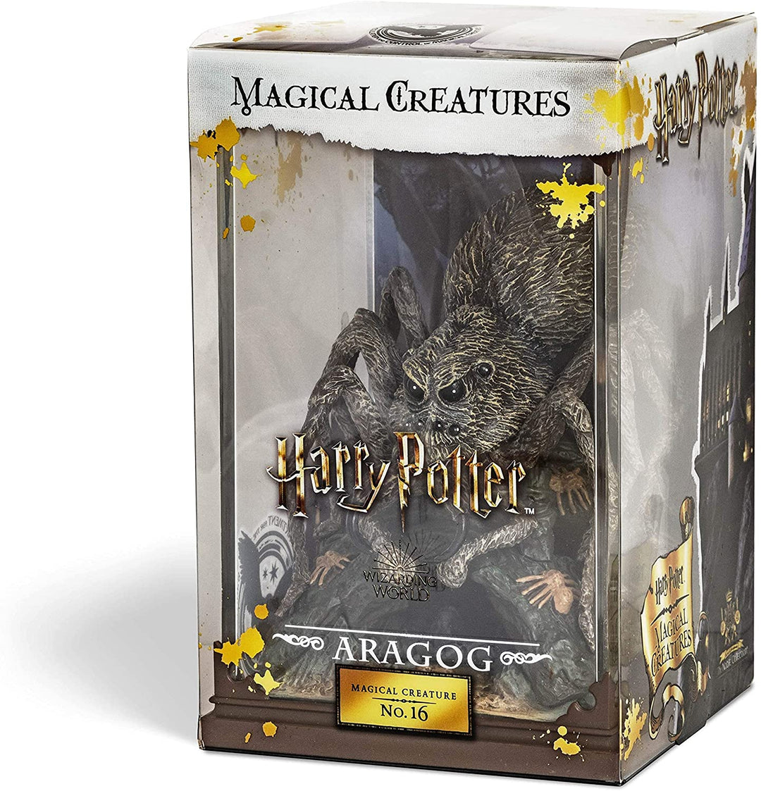 The Noble Collection – Magische Kreaturen Aragog – handbemalte magische Kreatur Nr. 16 – offiziell lizenzierte 7 Zoll (18,5 cm) Harry Potter Toys Sammelfiguren – für Kinder und Erwachsene