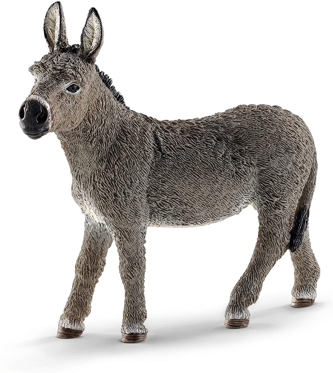 Schleich 13772 - Esel, Tier Spielfigur (Duitse versie)