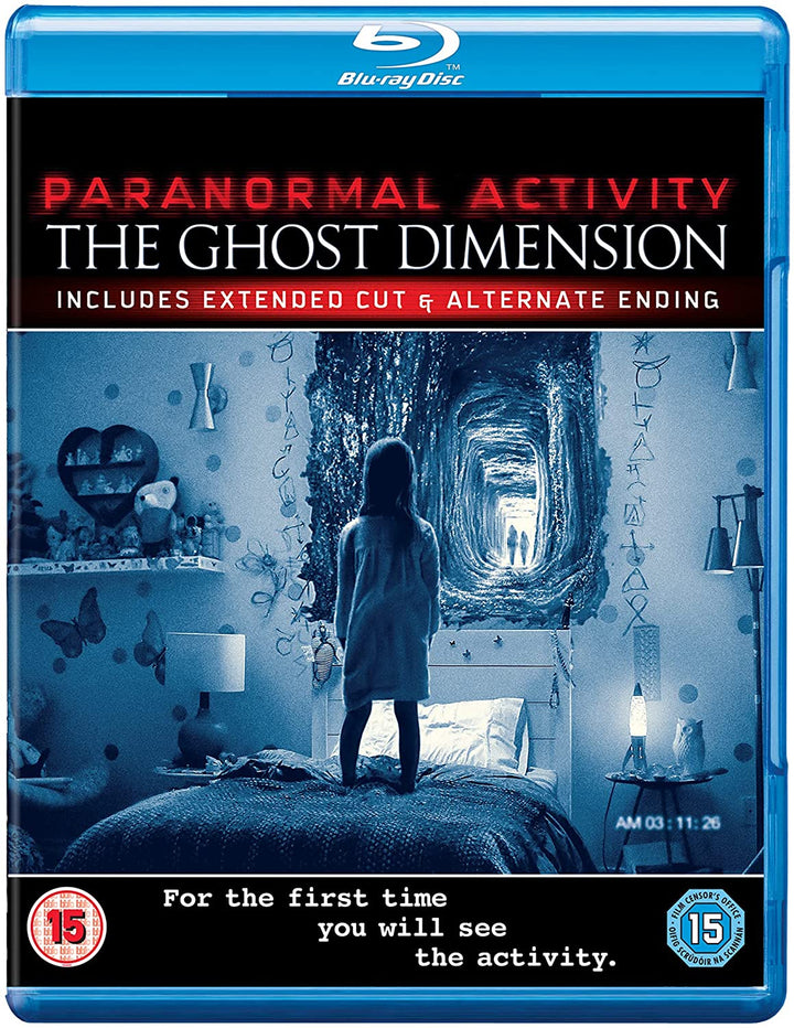 Paranormal Activity: The Ghost Dimension [2015] – Horror/Thriller [BLU-RAY]