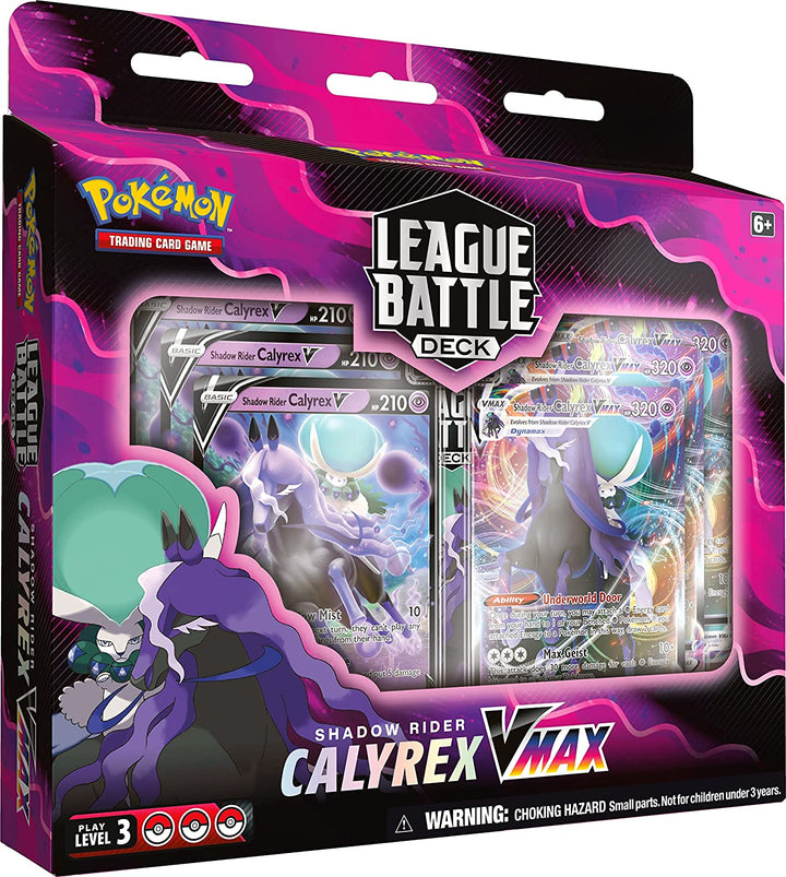 Pokémon-Sammelkartenspiel: Eisreiter Calyrex VMAX-Liga-Kampfdeck