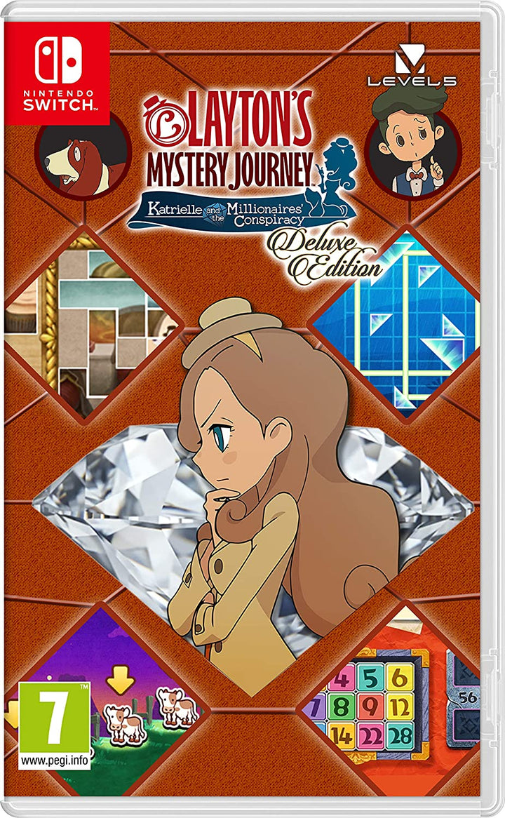 Layton's Mystery Journey: Katrielle en het miljonairscomplot - Nintendo Switch
