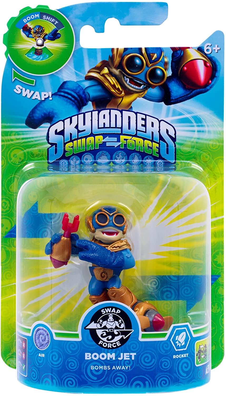 Paquete de personajes intercambiables Skylanders Swap Force Boom Jet Xbox 360 / PS3 / Nintendo Wiiu