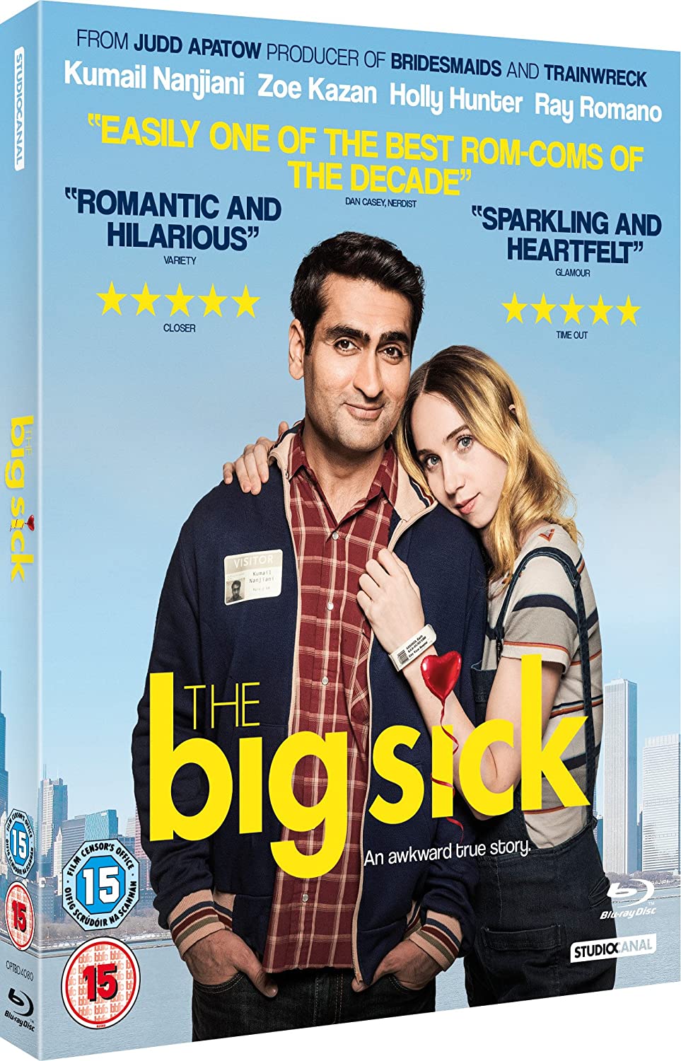 The Big Sick [2017] - Romance/Drama [Blu-ray]