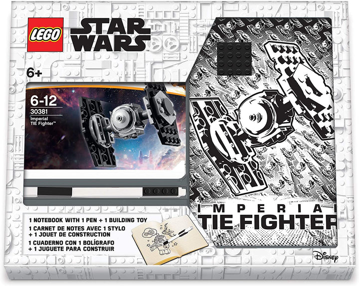IQ LEGO Star Wars Tie Fighter Creativity Set with FSC Certified Journal, Tie Fig