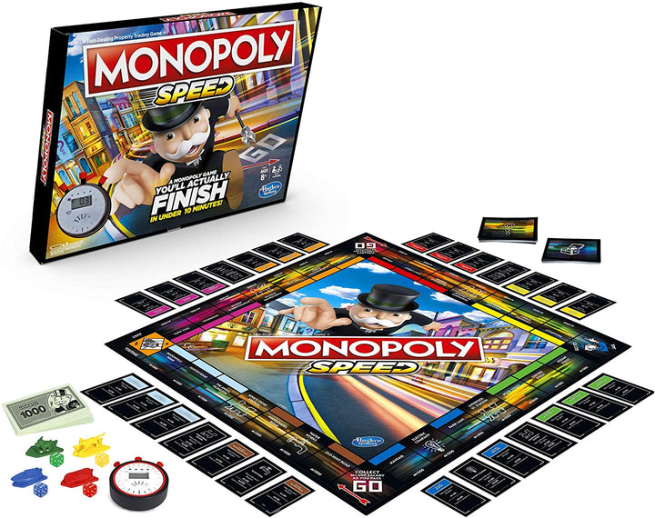 Monopoly-snelheid die je daadwerkelijk in minder dan 10 minuten voltooit!