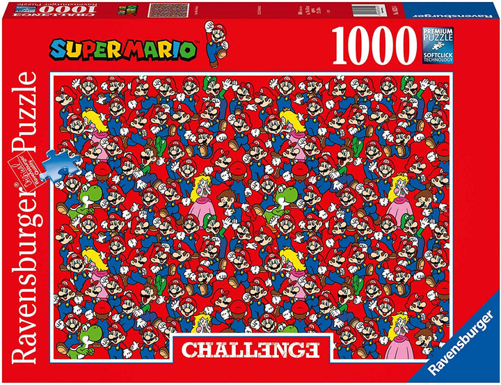 Ravensburger 16525 Challenge – Super Mario 1000 Stück