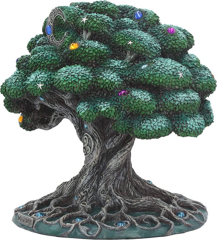 Nemesis Now Baum des Lebens Figur 22 cm grün