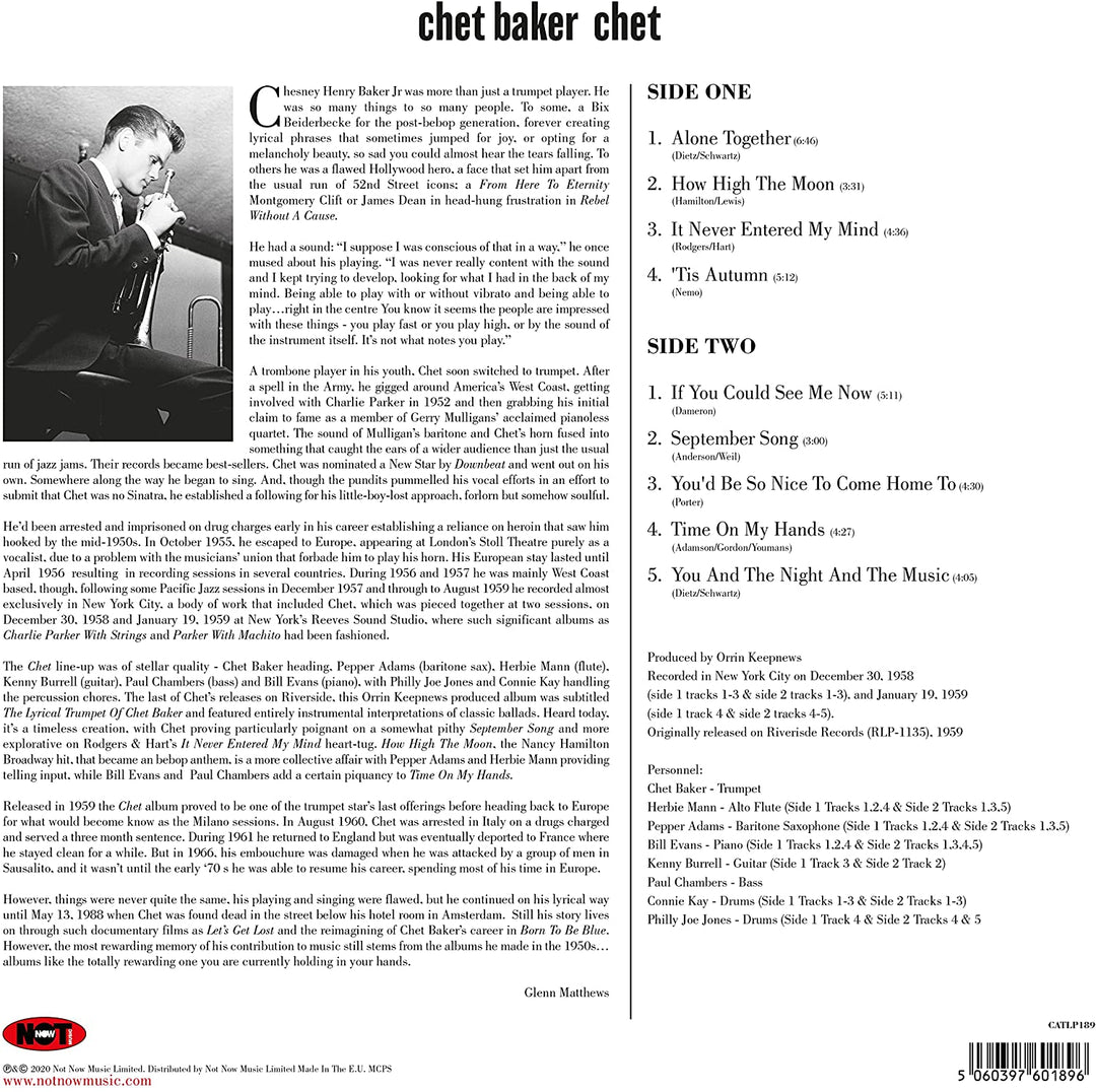 Chet Baker – [VINYL]