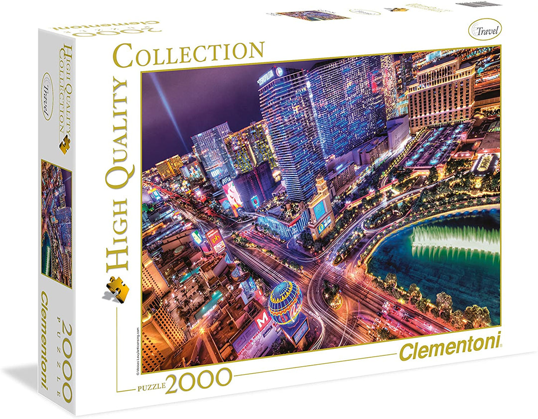 Clementoni 32555 Collection Las Vegas - 2000 Pièces
