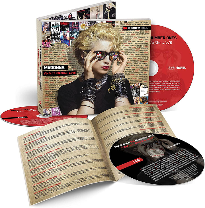 Madonna - Endlich genug Liebe: 50 Nummer Eins (Deluxe 3CD) [Audio-CD] 