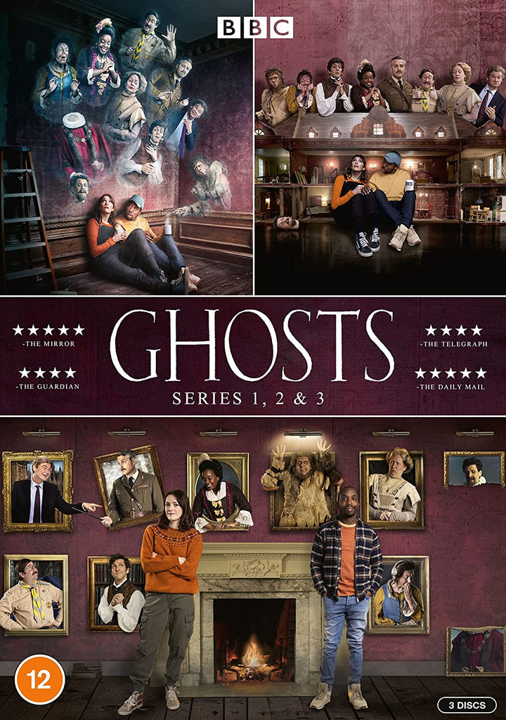 Ghosts – Serie 1-3 [2021] – Sitcom [DVD]