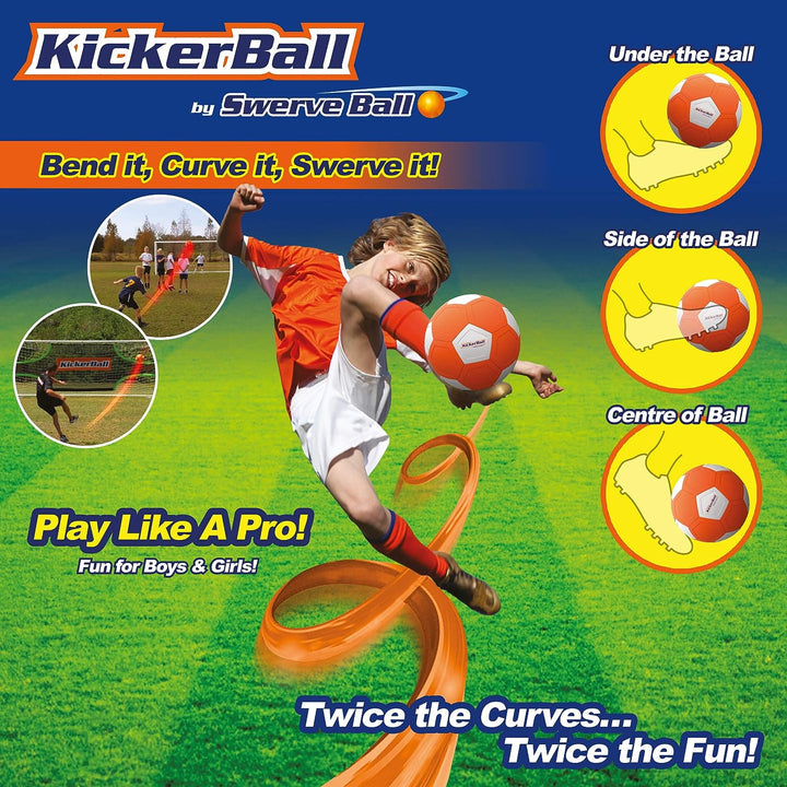 CHTK4 674 1190 EA Kickerball, Orange/White