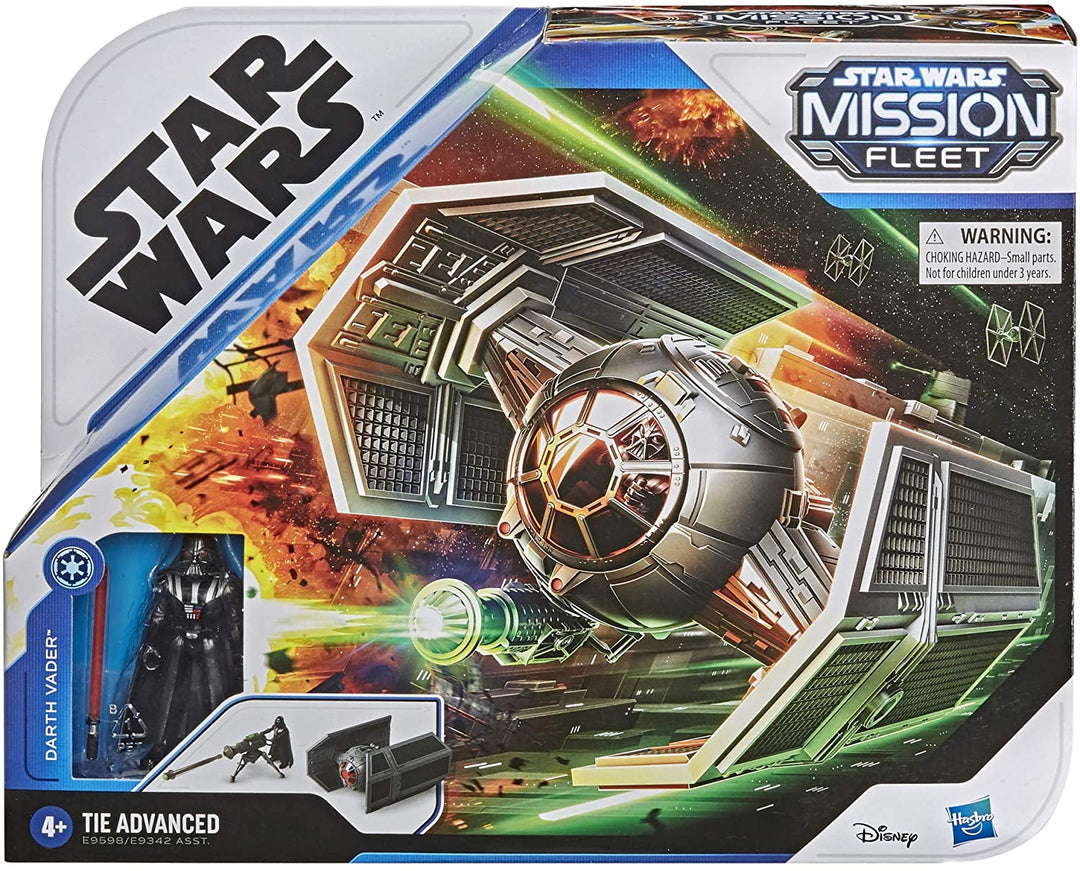 Star Wars Mission Fleet classe stellare Darth Vader TIE Advanced