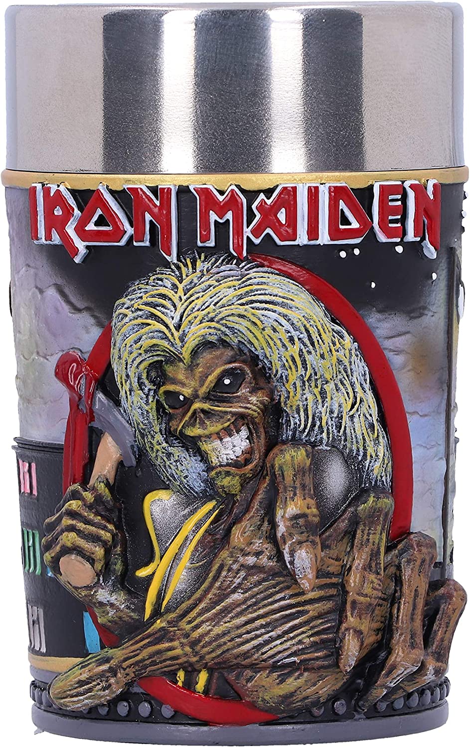 Nemesis Now Officially Licensed Iron Maiden The Killers Eddie Album Shot Glass