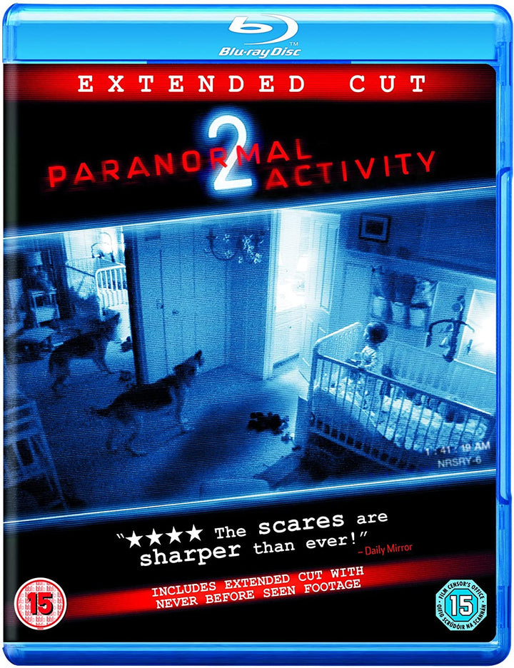 Paranormal Activity 2: Extended Cut [Region Free] – Horror [Bli-ray]
