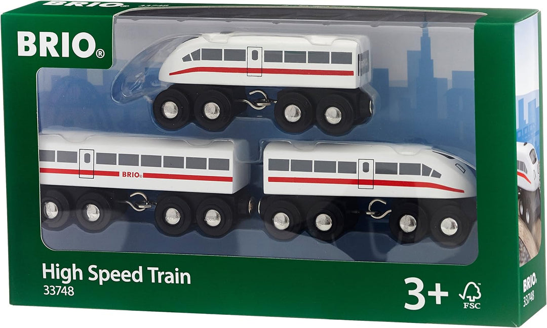 BRIO World - High Speed Train for Kids Age 3 Years Up - Compatible with all BRIO Railway Sets & Accessories