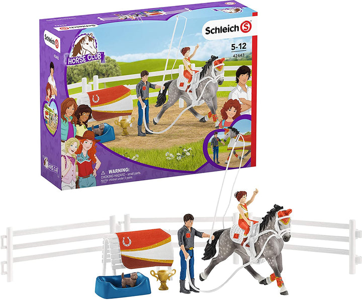 Schleich 42443 Set da volteggio di Mia Horse Club