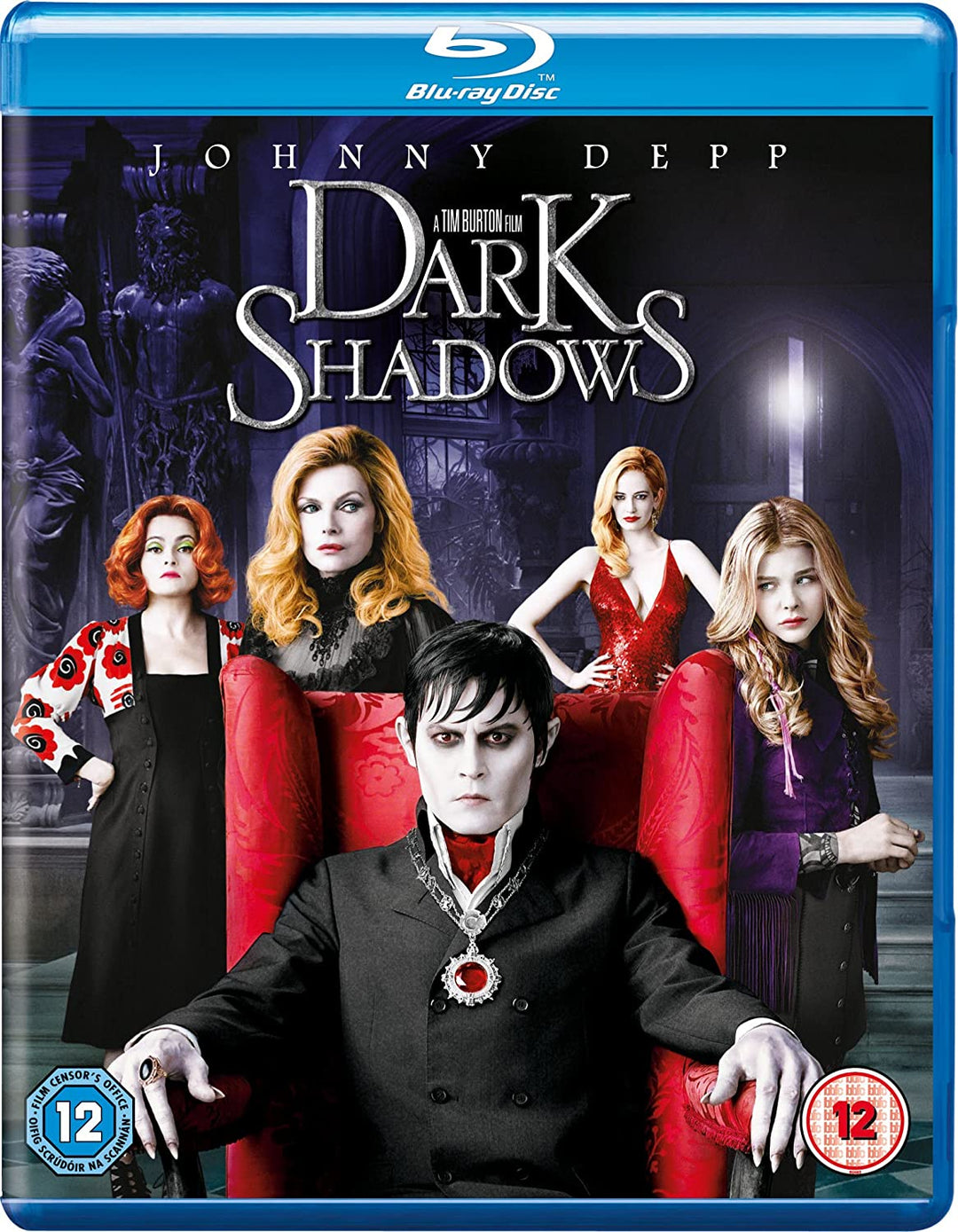 Dark Shadows [2012] [Region Free] - [Blu-Ray]