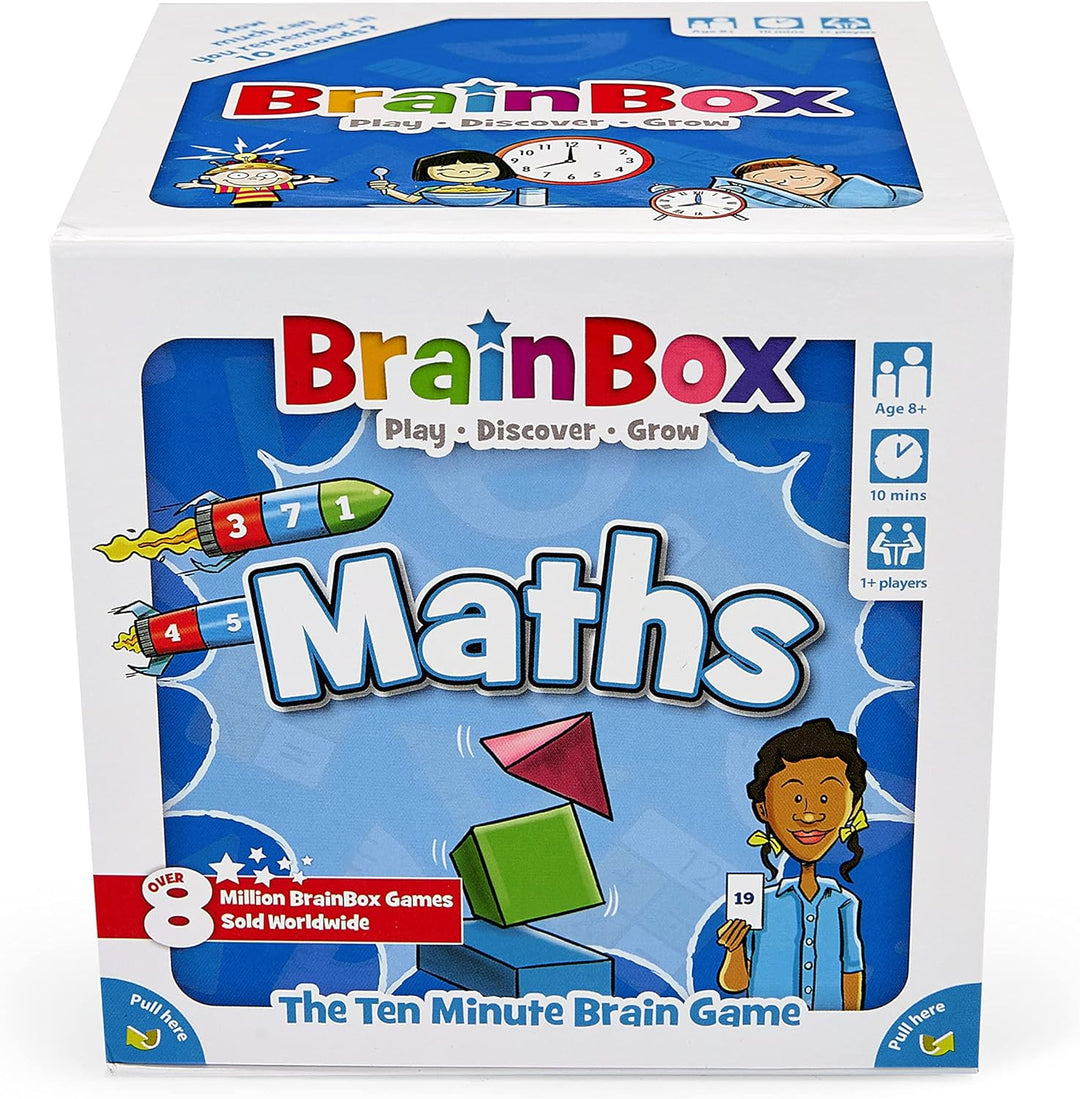 BrainBox Mathematik (2022) | Kartenspiel | Ab 8 Jahren | 1+ Spieler | 10+ Minuten T spielen