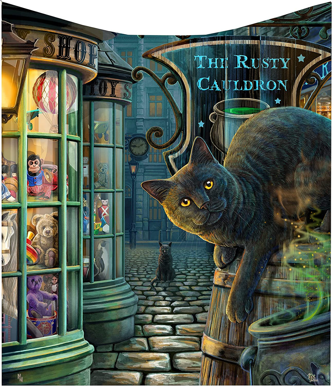 Nemesis Now Rusty Cauldron Throw (LP), 160 cm, mehrfarbig