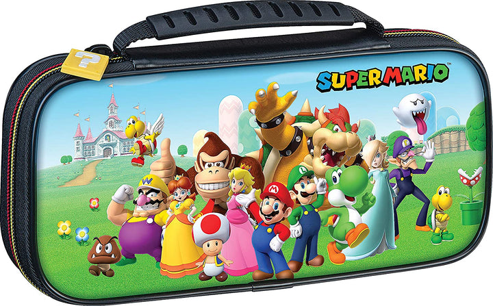 Inconnu Noname Offizielle Mario &amp; Friends Reisetasche für Nintendo Switch, Schwarz