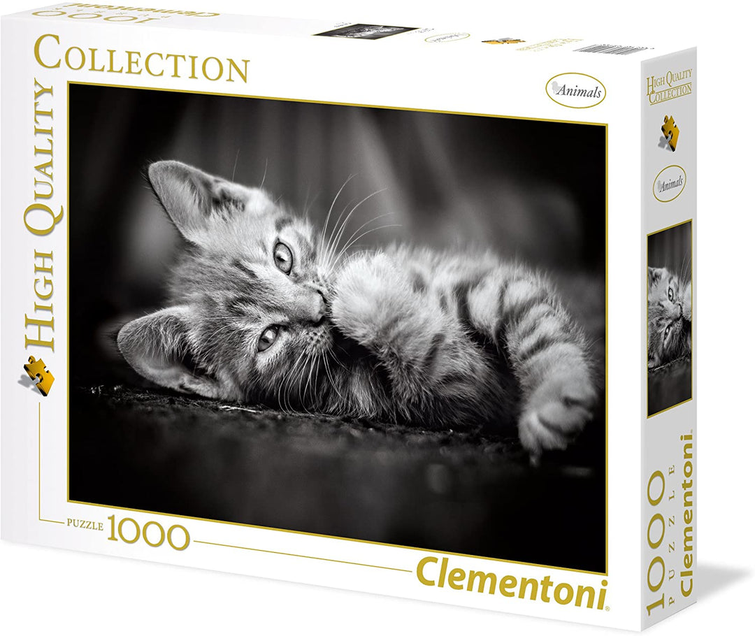 Clementoni 39422 Kitten – HQC Jigsaw Puzzle für Erwachsene und Kinder – 1000 Teile