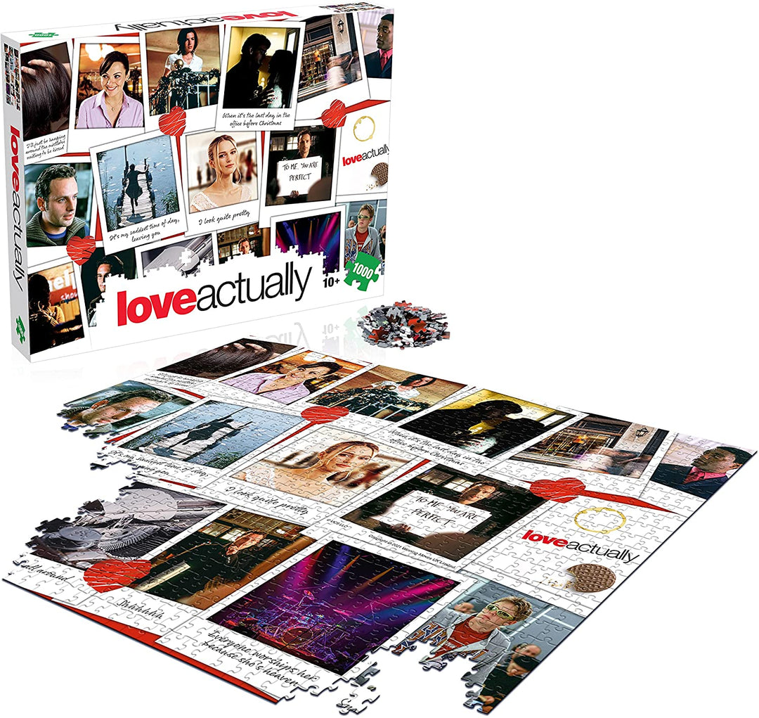 Puzzles WM01880-ML1-6 Love Actually 1000 Piece Jigsaw Game