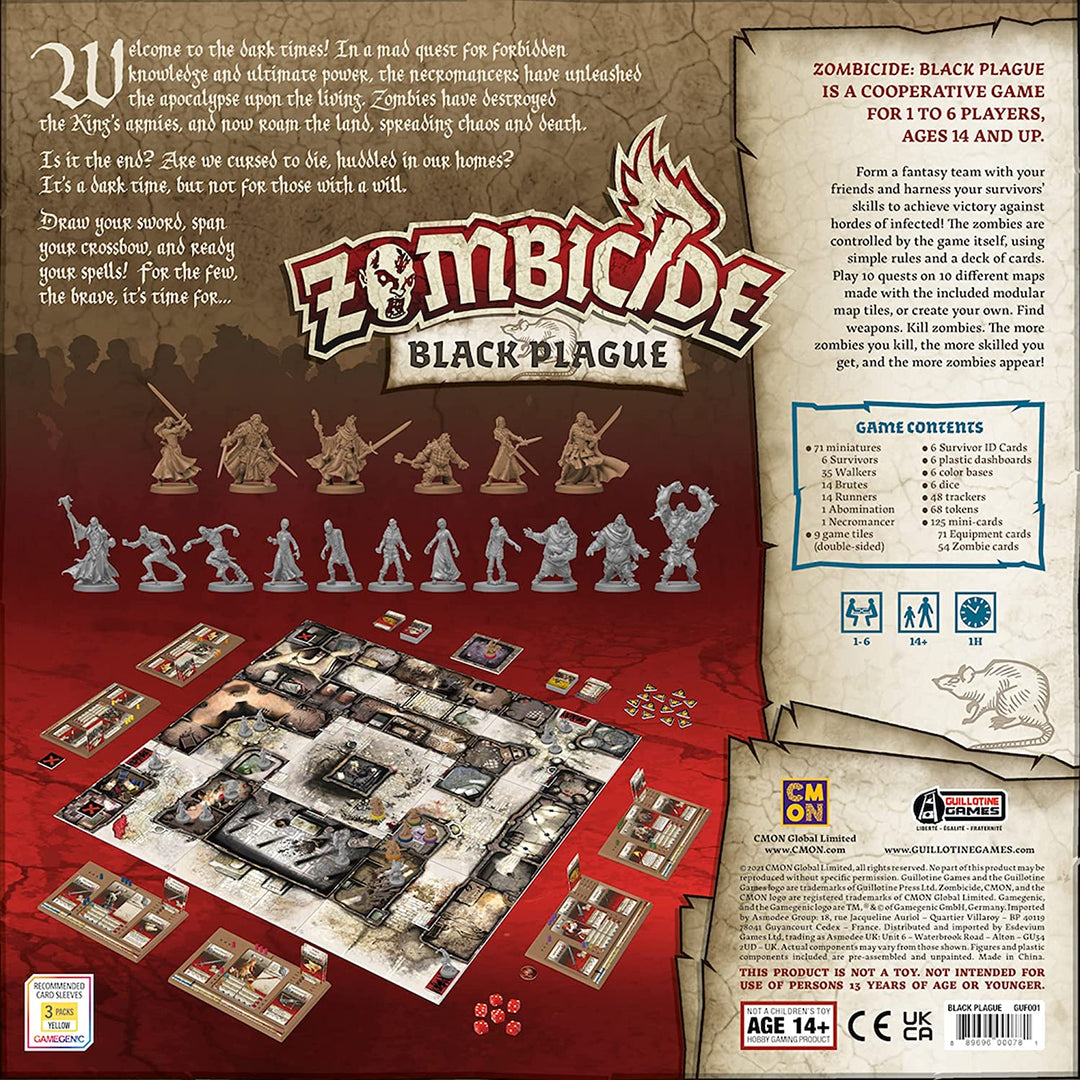 Cooles Mini oder nicht – Zombicide: Black Plague – Brettspiel 