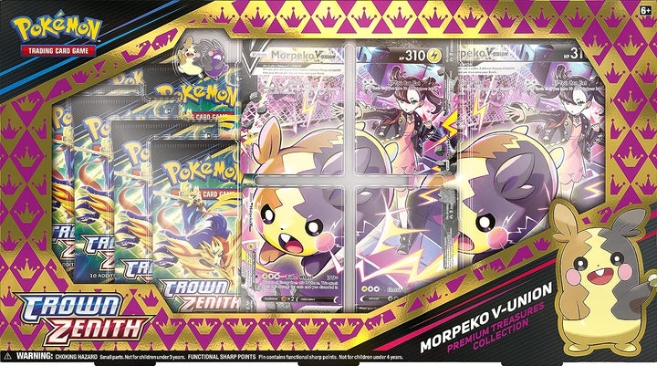 Pokemon TCG: Sword & Shield 12.5 Crown Zenith Premium Playmat Collection - Morpeko V-Union