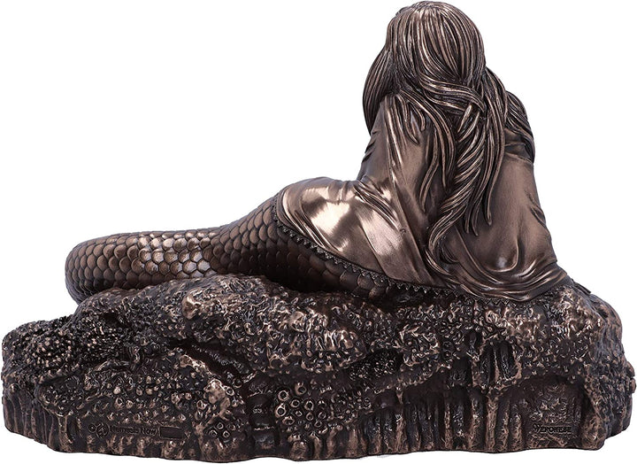 Nemesis Now Anne Stokes Bronze Siren's Lament Mermaid Figurine, 22cm