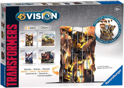 Ravensburger 4S Vision Transformers Cats Slot Fit 3D Puzzle