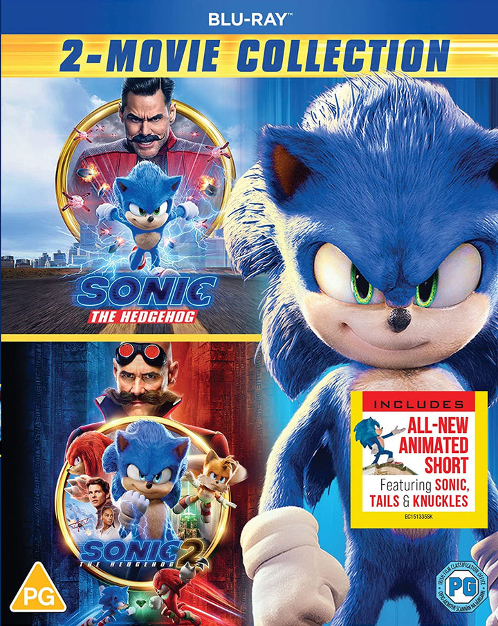 Sonic The Hedgehog 1 &amp; 2 [Region A &amp; B &amp; C] [Blu-ray]