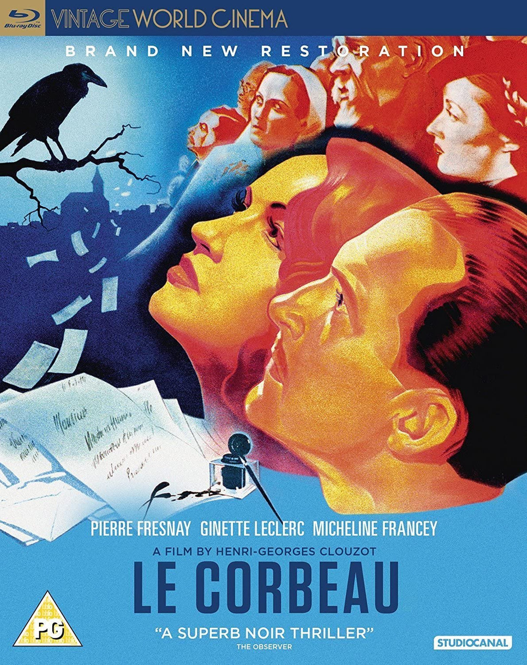 Le Corbeau – Thriller/Krimi [Blu-ray]