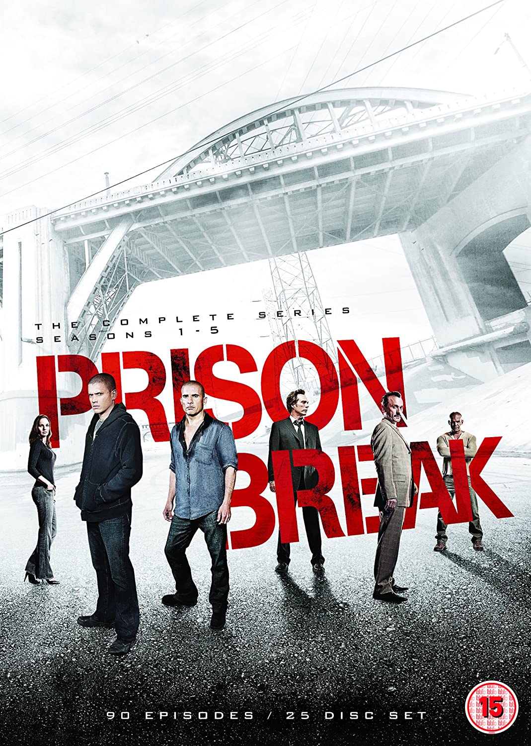 Prison Break: Die komplette Serie – Staffeln 1–5 – Drama [DVD]