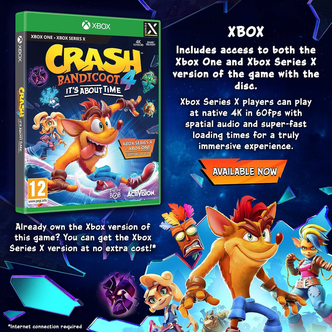 Crash Bandicoot 4: It's About Time (Xbox One) – Yachew