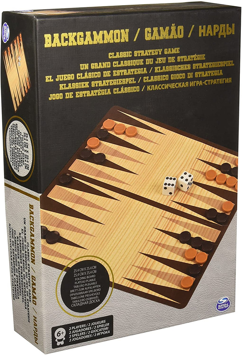 Cardinal Games 6033309 Classic Backgammon Game for Adults and Children aged over 8