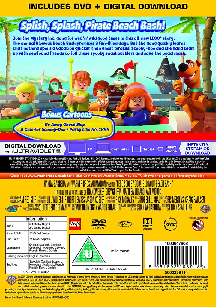 LEGO: Scooby-Doo: Blowout Beach Bash [2017]