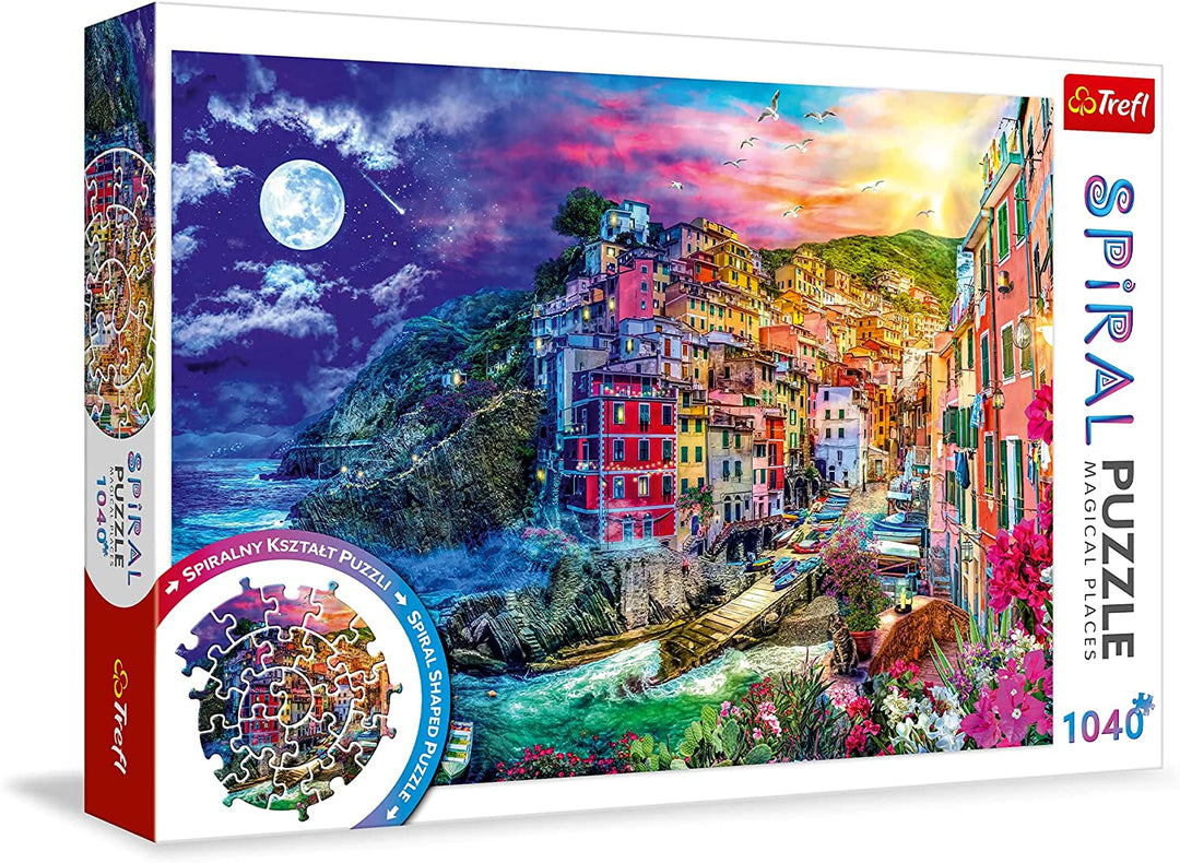 Trefl 916 40016 EA 1040pcs Spiral Puzzle Magic Bay, Multicoloured