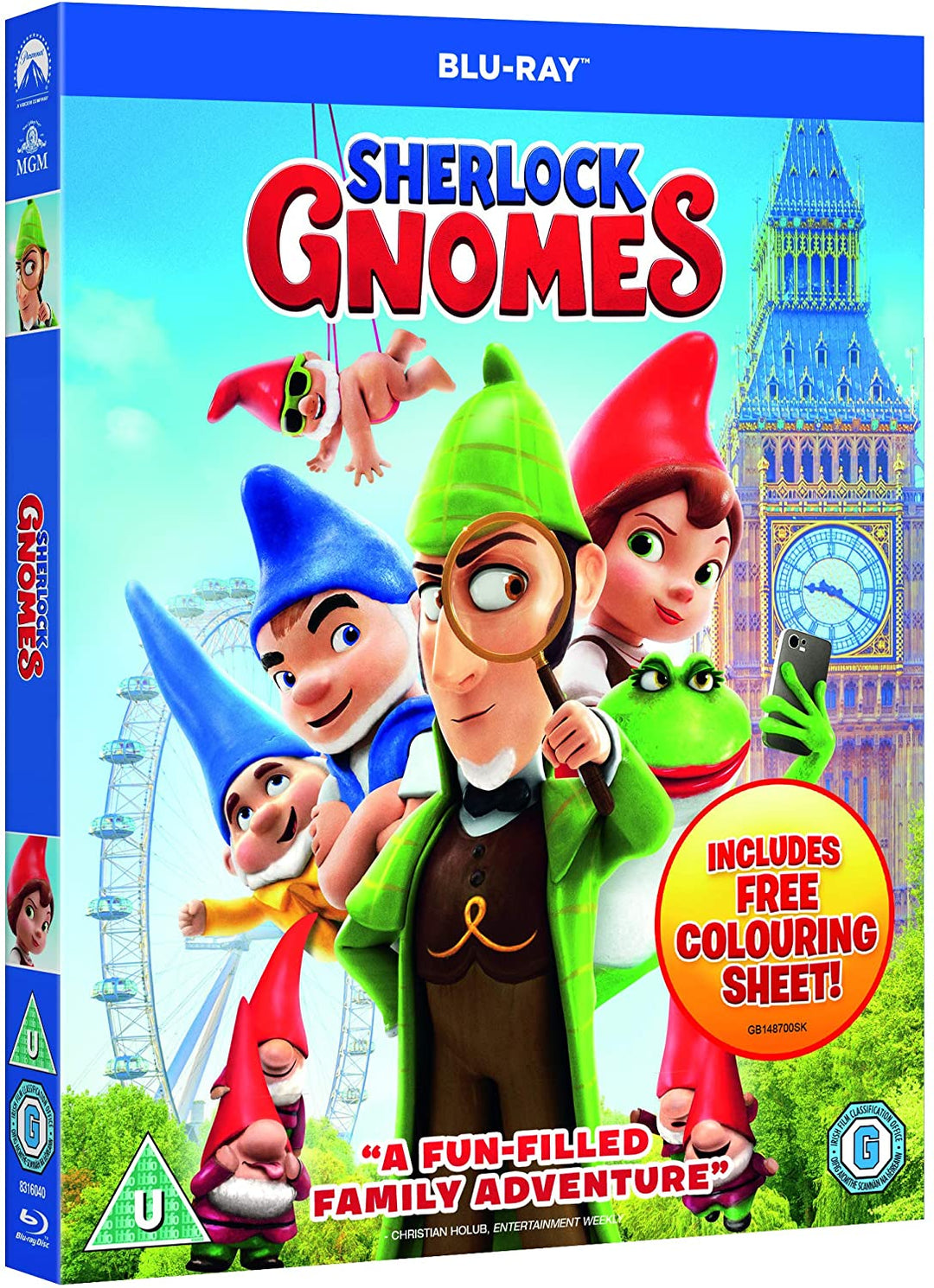 Sherlock Gnomes -Mystery/Comedy [Blu-ray]
