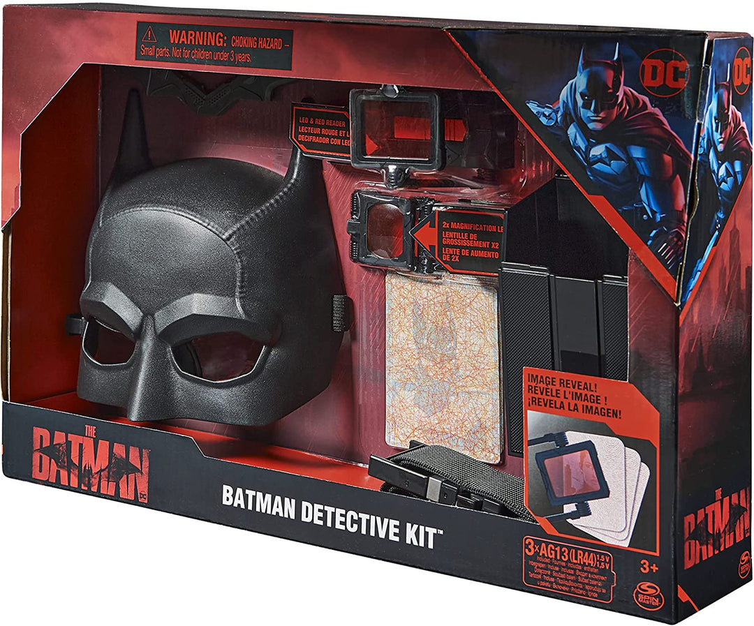 DC Comics 6060521 MOV Set Detective Kit Interactive Roleplay Accessories, The Ba