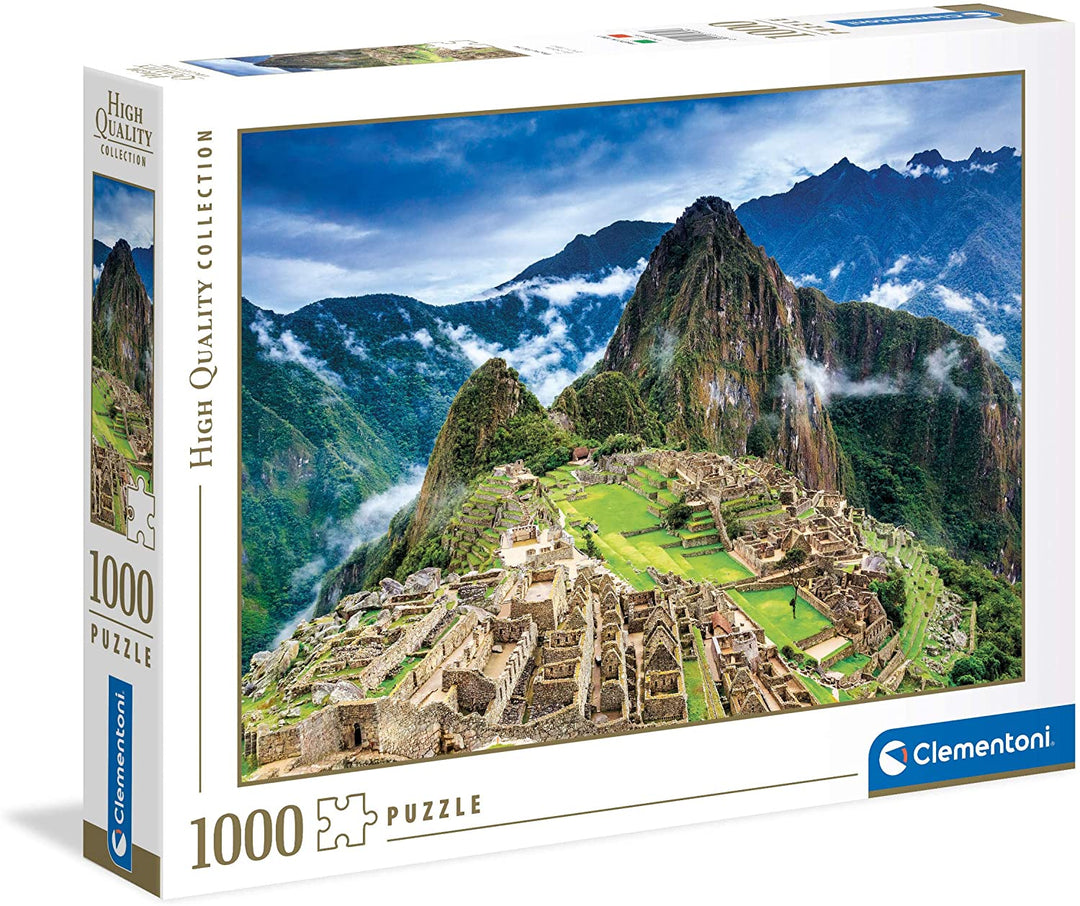 Clementoni Collection 39604, Machu Picchu Puzzle for Adults and Children, 1000 Pieces, Ages 10 Years Plus multi-coloured