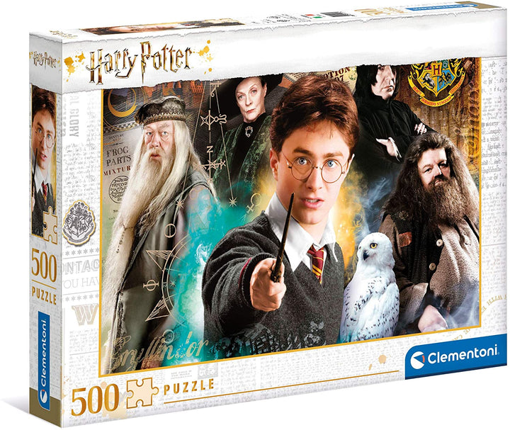 Clementoni 35083, Harry-Potter-Puzzle für Kinder und Erwachsene, 500 Teile, ab 10 Jahren