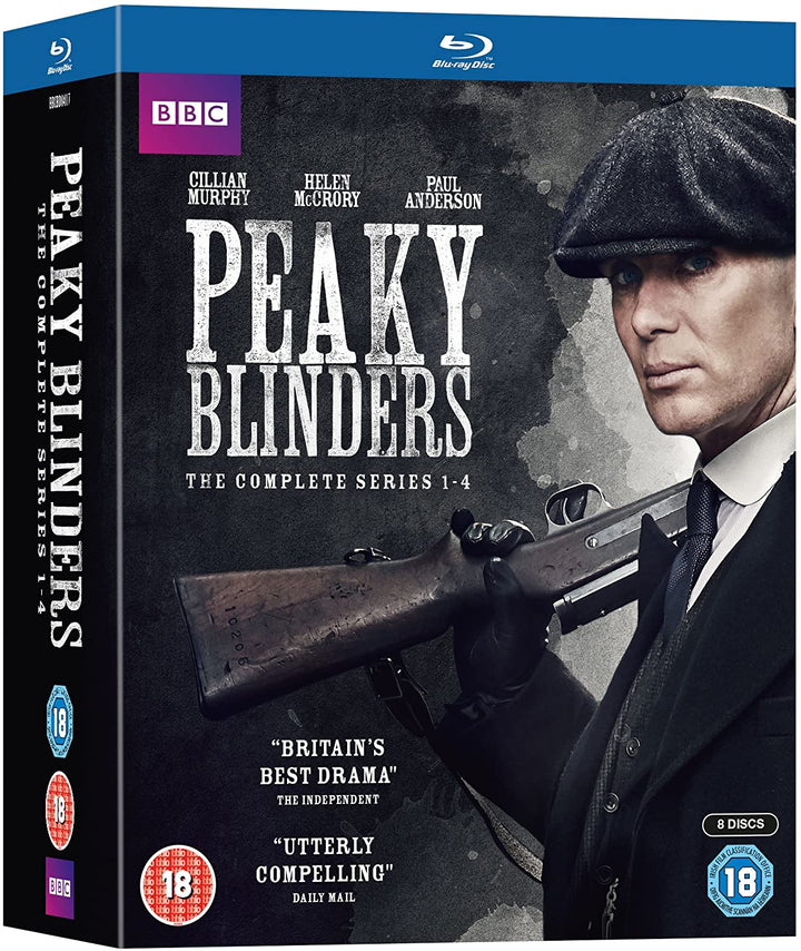 Peaky Blinders – Serien 1 – 4 – Drama [Blu-ray]