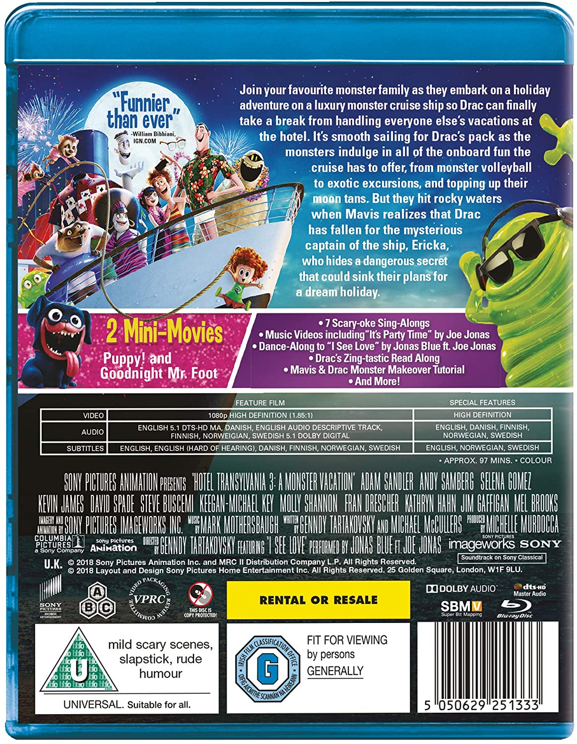 Hotel Transsilvanien 3 (2018) - Blu-ray