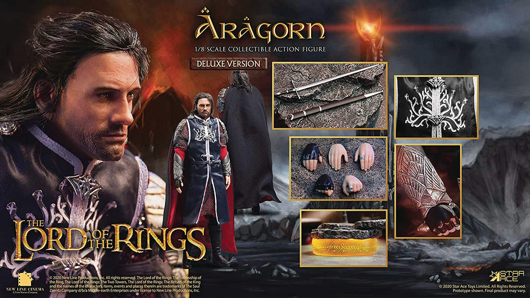 Star Ace Toys - Lord Of The Rings Aragorn 2.0 1/8 Coll Action FigureDeluxe Versi