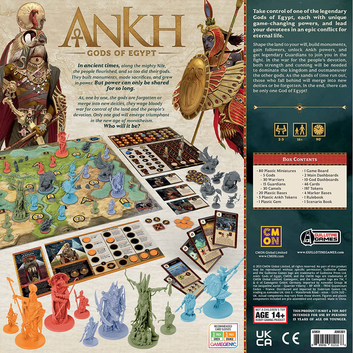 Ankh Gods of Egypt Brettspiel